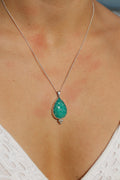 Russian Amazonite Teardrop Pendant (Pendant Only)
